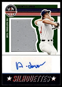 2023 Panini Stars & Stripes ADAM HACHMAN SILHOUETTES JERSEY AUTO 31/200 - Picture 1 of 2