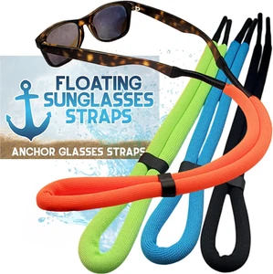 Floating Sunglasses Straps for Water – 4 Pack Buoyant Glasses Retainer for Men W - Picture 1 of 12