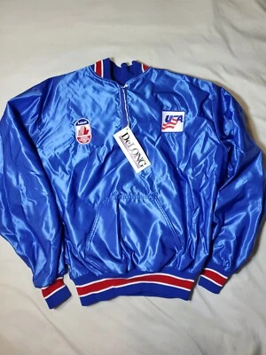 Chaqueta XL del equipo de hockey Labatt de los años 80/90 de Estados Unidos cupé Copa Canadá Foto 1 de 4