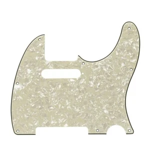 New Pickguard TELECASTER Aged Pearl White for Guitar TV - Bild 1 von 3
