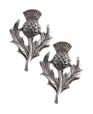Scottish Scott Scotland Pewter Rugby Thistle Gift Cuff links By CUFFLINKS DIRECT - Image 1 of 4
