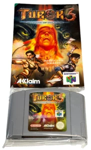 Turok 3 Shadow of Oblivion Nintendo 64 N64 PAL with Manual - Picture 1 of 3