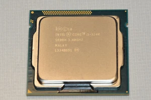 Intel i3-3240 SR0RH Dual Core CPU Processor 3.4GHz 3MB Smart Cache LGA 1155 Use - Picture 1 of 1