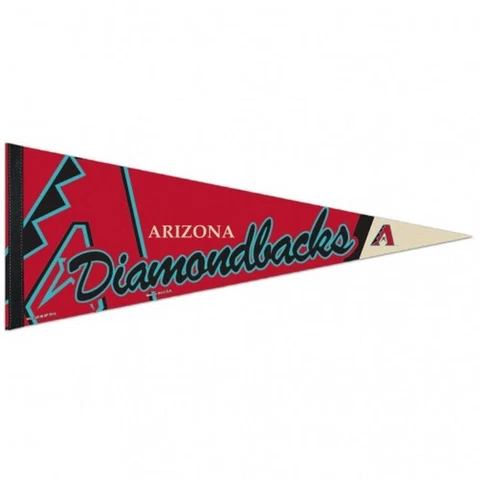 Arizona Diamondbacks 12x30 Premium Wool Pennant (NEW) MLB Sign Banner Wall Cave Cover