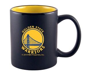 NBA Coffee Cup Golden State Warriors Black Logo Mug Cup