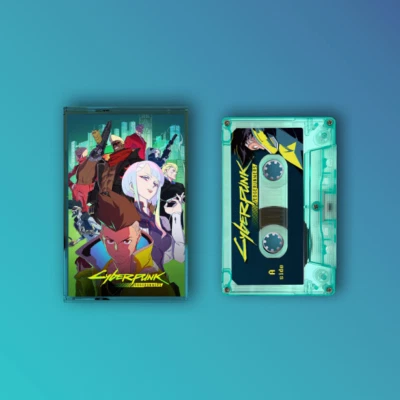 Cyberpunk 2077 Edgerunners Collectors Edition Cassette Tape Anime Tracks Limited - Image 1 of 4