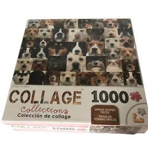 Collage Collections 41 Perros 1000 Piezas Rompecabezas NUEVO Sellado Piezas de Forma Única - Imagen 1 de 4