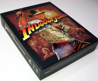 Indiana Jones - Las Aventuras Completas Blu-ray Digipak 5 Discos (2012 descatalo - Imagen 1 de 4