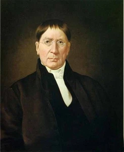 Ｏｉｌ Martin Johnson Heade - William R. Clapp figures male portrait & glasses art - Bild 1 von 1