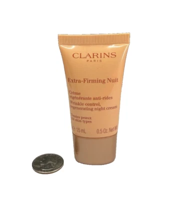 Crema de Noche Regeneradora Clarins Extra Reafirmante Nuit Control de Arrugas Mini 0.5 OZ Foto 1 de 4