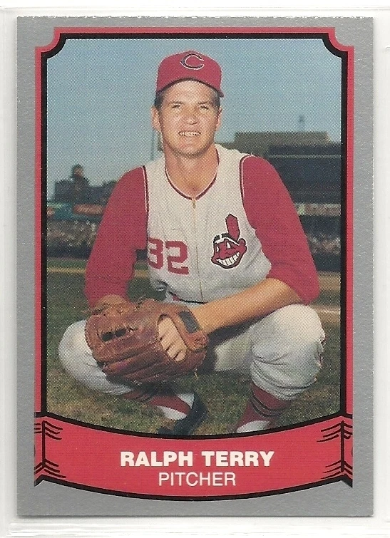 1988 Pacific Legends Baseball - #64 - Ralph Terry - Cleveland Indians - Image 1 of 1