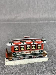 1993 "COCA COLA TROLLEY" Lloyd Street Car Nummer 5 mit Box Weihnachten Sammlerstück - Bild 1 von 11