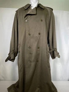 Burberry London Wool Laine Camel Hair Blend Long Trenchcoat Herren 48 - Bild 1 von 15