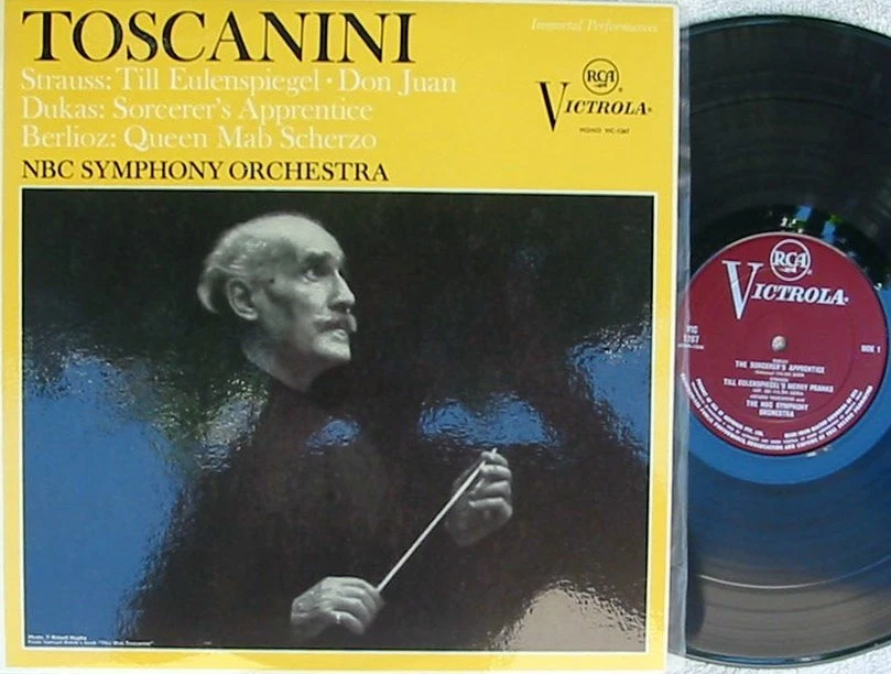 Toscanini Strauss Dukas Berlioz ORIG OZ LP NM ’67 RCA VIC1267 MONO Classical - Image 1 of 1
