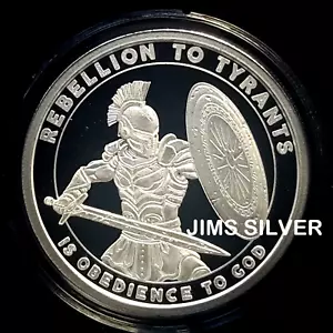 Silver Shield HONOR GUARD 2024 1 OZ plata ¡PRUEBA con certificado de autenticidad y caja muy bajo! 483 Made - Imagen 1 de 8
