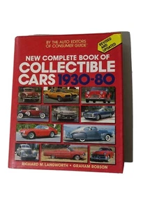 New Complete Book of Collectible Cars 1930-80 by Richard m. Langworth - Picture 1 of 4