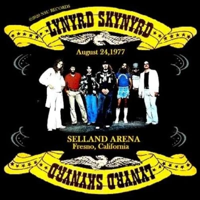 lynyrd skynyrd Live in fresno, california 1977 august 24th ltd cd Foto 1 de 3