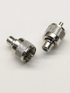 1 pieza. RCA hembra - UHF (PL259) (SO239) macho - Imagen 1 de 1