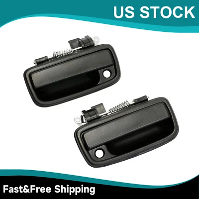 For Toyota Tacoma 1995-04 Outside Exterior Door Handle Front Left & Right (Pair) — 第 1/4 张图片