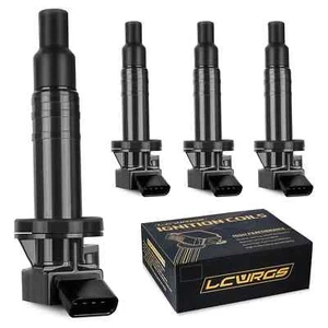Set of 4 Ignition Coil Pack Fits for 1.8 L4 Toyota Corolla Matrix Celica Pontiac - Picture 1 of 4