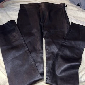 Leggings de cuero Ysl - Imagen 1 de 4