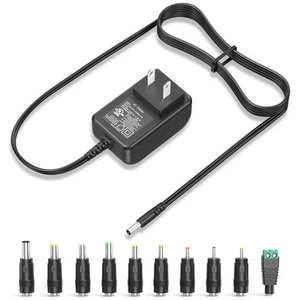 6V 2A 1.5A 1A 0.5A AC/DC Adapter UL Listed 12W Universal Switching Power Supp... - Picture 1 of 9