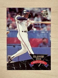 KENNY LOFTON - 1992 Ultra ALL-ROOKIE TEAM Insert #7 - CLEVELAND INDIANS - Picture 1 of 2