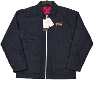 Air Jordan Flight Tour 2022 Jacke Herren Large Schwarz Wende Gesteppt Nike Neu - Bild 1 von 9