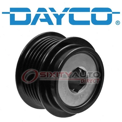 Dayco Alternator Decoupler Pulley for 2001-2003 Chrysler Voyager 3.3L V6 - bo - Image 1 of 4