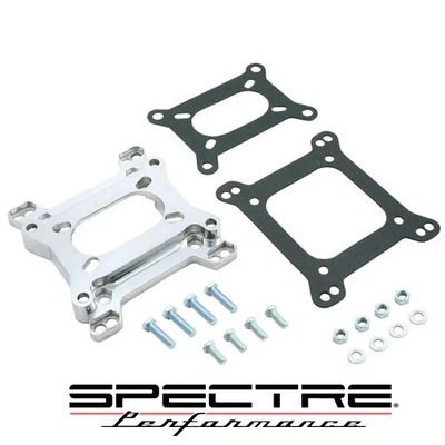 Spectre Carburetor Intake Manifold Adapter 2 bbl / 4 bbl Or 4 bbl / 2 bbl Carb - Image 1 of 3