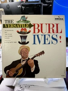 The Versatile Burl Ives Vinyl LP Decca DL 4152 Monaural Excellent Condition - Picture 1 of 8
