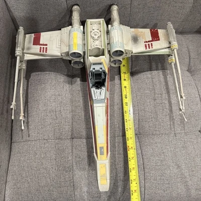 Hasbro Star Wars Luke Skywalker X-Wing Fighter 2011 juguete incompleto 20"" Foto 1 de 4
