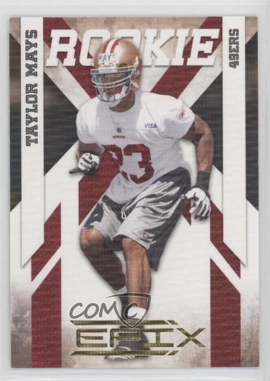 2010 Panini Epix Rookie Gold /100 Taylor Mays #190 Rookie RC - Image 1 of 2
