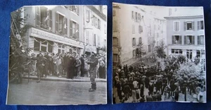 39 MOIRANS EN MONTAGNE / LOT 2 PHOTOS REPORTAGE SAPEURS POMPIERS - Picture 1 of 2