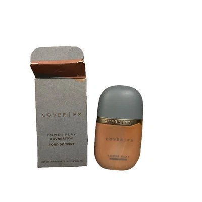 COVER FX Power Play Foundation | Shade D1 | Full Coverage | Waterproof & Matte - Image 1 of 2