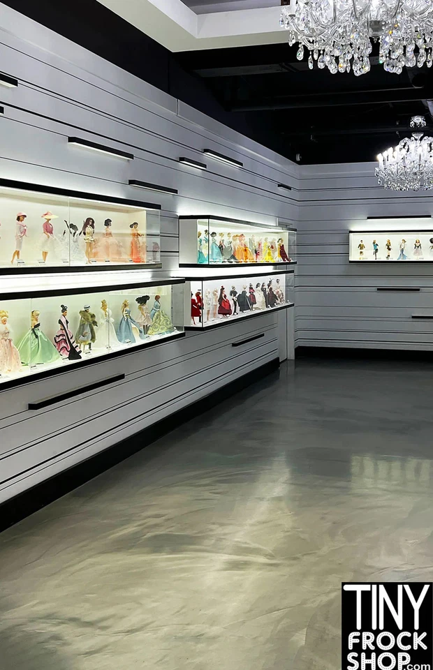 A-403 12" Fashion Doll Photography Backdrop - Wide -  Expo Doll Wall - Image 1 of 1