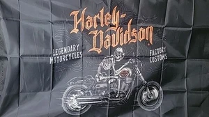 harley davidson flag 3x5 - Picture 1 of 1