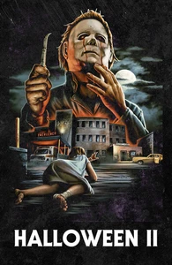 Halloween Poster Halloween 2 1981 Filmplakat 11 x 17" Michael Myers Halloween - Bild 1 von 3