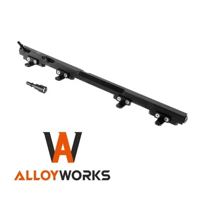 Aluminum Billet Fuel Rail For 1997~2001 Jeep Wrangler TJ / Jeep Cherokee XJ 4.0L - Image 1 of 4