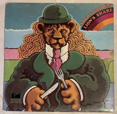 Savoy Brown Lion's Share LP 1972 Parrot XPAS 71057 Gatefold EX Vinyl - Image 1 of 4
