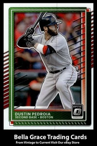 2025 Donruss #28 Dustin Pedroia Boston Red Sox Optic MLB Baseball - Picture 1 of 2