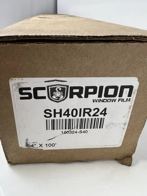 Scorpion Window Film SH40IR24 Scorpion Shield Series IR 40 percent - 24' X 100' - Image 1 of 4