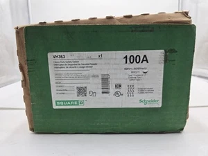 VH363 Square D 100A Safety Switch, -Parts Only- Please See Photos - Picture 1 of 13