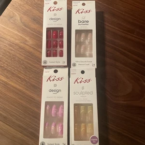 Kiss Nägel verschiedene Längen Konvolut 4 Stück - Bild 1 von 5