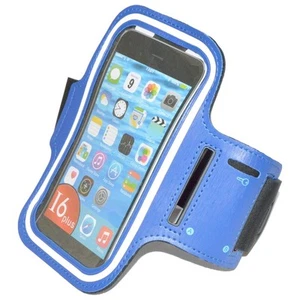 Armband Run Case Custodia Da Braccio Iph6l Blu Per Asus Zenfone 4 Max Zc554kl - Foto 1 di 8