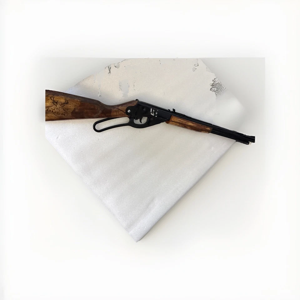 Pistola BB de madera Daisy Red Ryder modelo 1938B de colección probada funciona  Foto 1 de 4