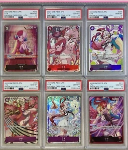 PSA 10 UTA PREMIUM CARD COLLECTION SET *SEQUENTIAL CERT 2023 ONE PIECE 6 x CARDS - Picture 1 of 13