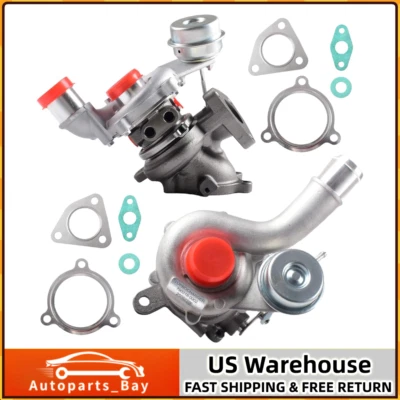 Juego de turbocompresor izquierdo y derecho para Ford Explorer Flex Lincoln MKS 3.5 10-19 Foto 1 de 4
