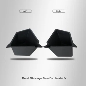 Tesla Model Y Heckstiefel Kofferraum Aufbewahrungsbehälter Set - Bild 1 von 2