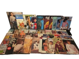Lot of 40 Vintage Crochet and Knitting Assortment of Magazines - Bild 1 von 12